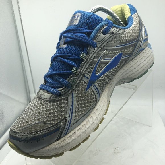 Brooks Adrenaline GTS 15 Womens Size 11 B Gray Blue Cushion Running Shoes - Picture 6 of 10